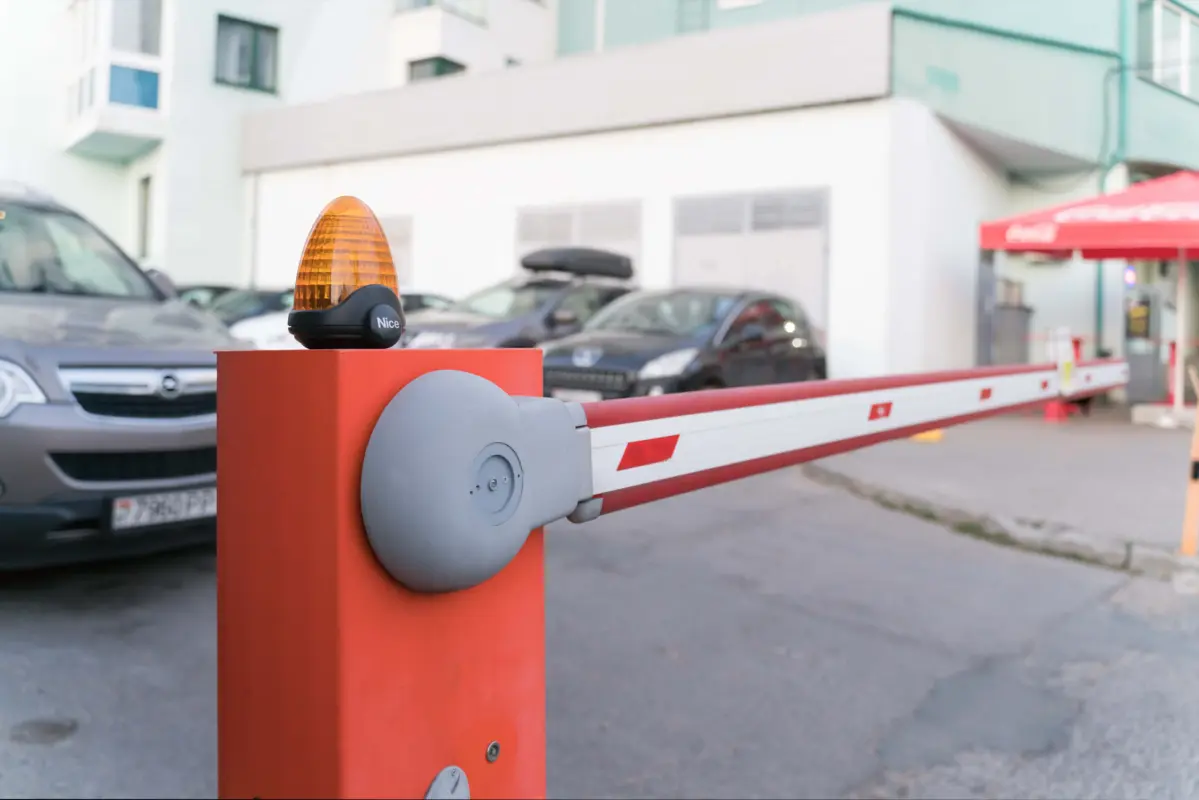 automatic parking barrier gate r